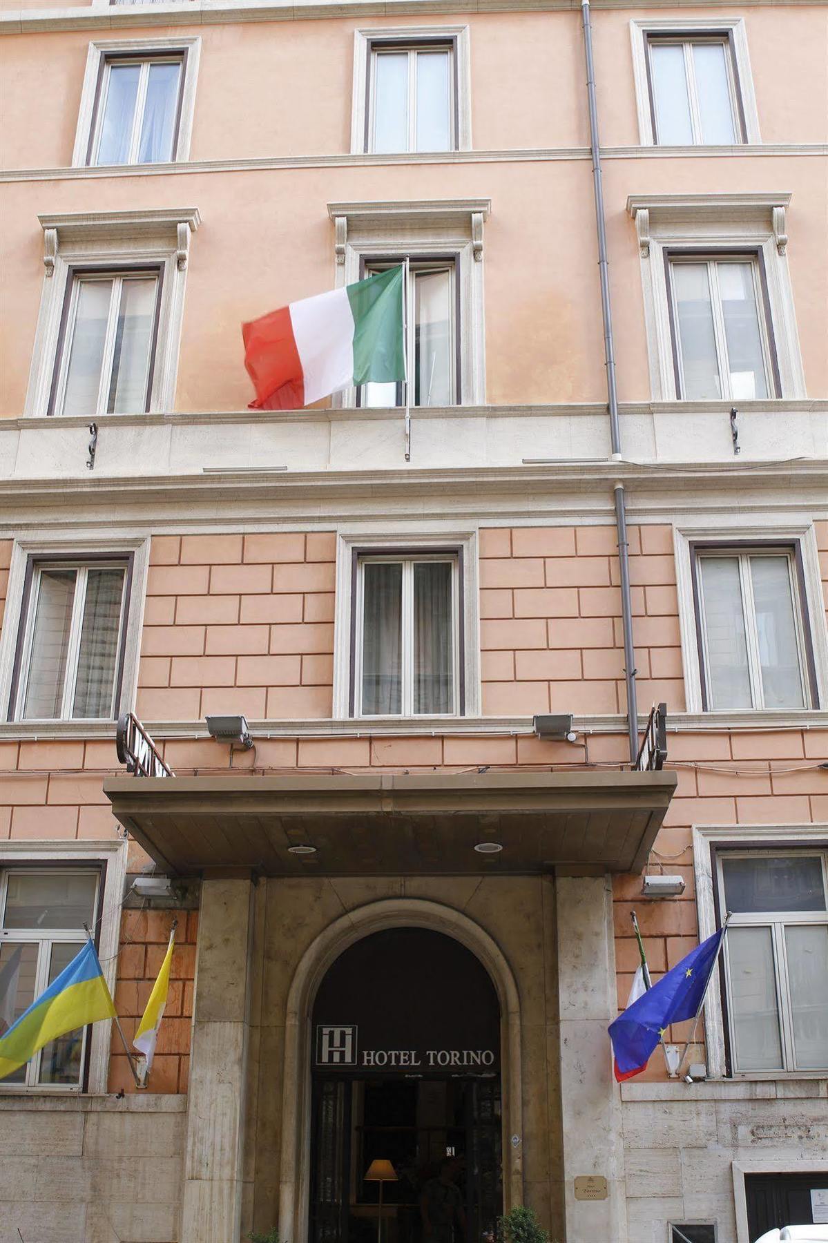 Hotel Torino Roma Exterior foto